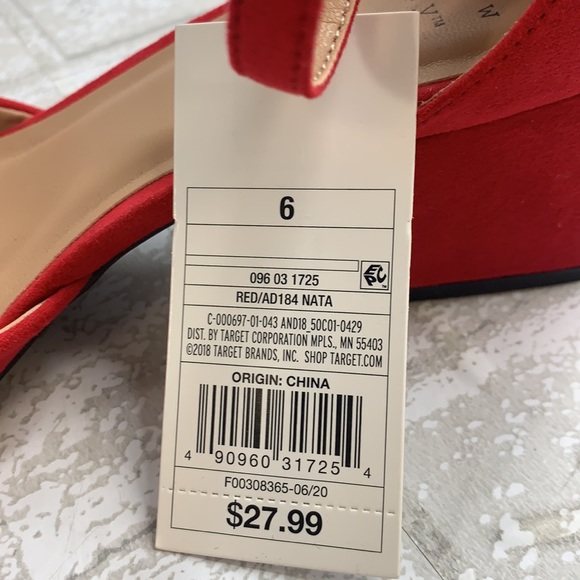 Women's Natalia Microsuede Ankle Strap Low Block - Picture 8 of 9